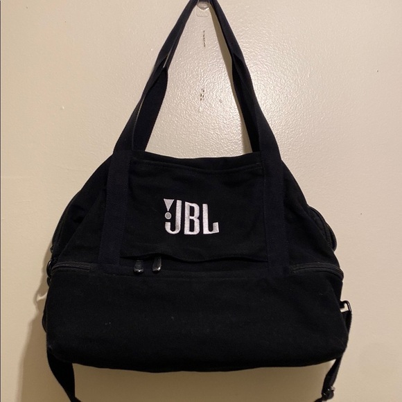 LEO & SONS JBL Black Duffel Bag with Sporty Design - Picture 2 of 9